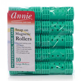 Annie Snap on Magnetic Rollers Large #1222 Annie Snap on Magnetic Rollers Large #1222